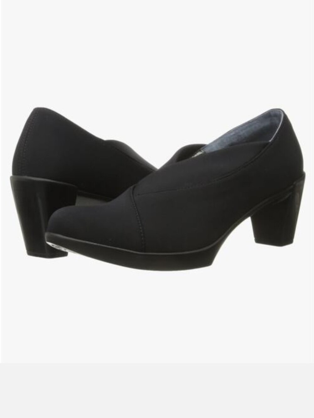 Naot Lucente Black Dress Pumps Heels Comfort Stretch Office EU38 (US7)